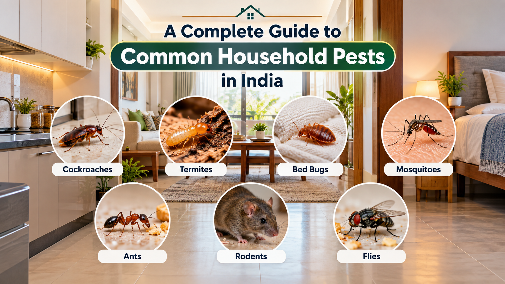 A Complete Guide to Common Household Pests in India
